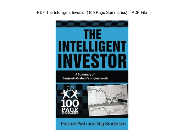 The Intelligent Investor Pdf